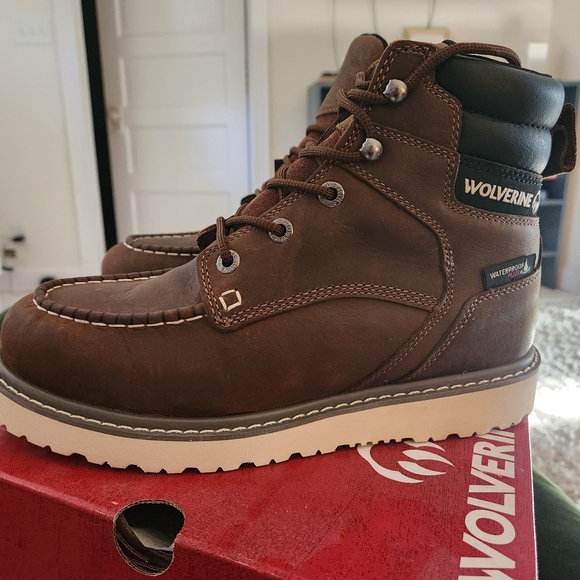 Womens Wolverine Wedge Boot size 9.5W - Picture 6 of 7